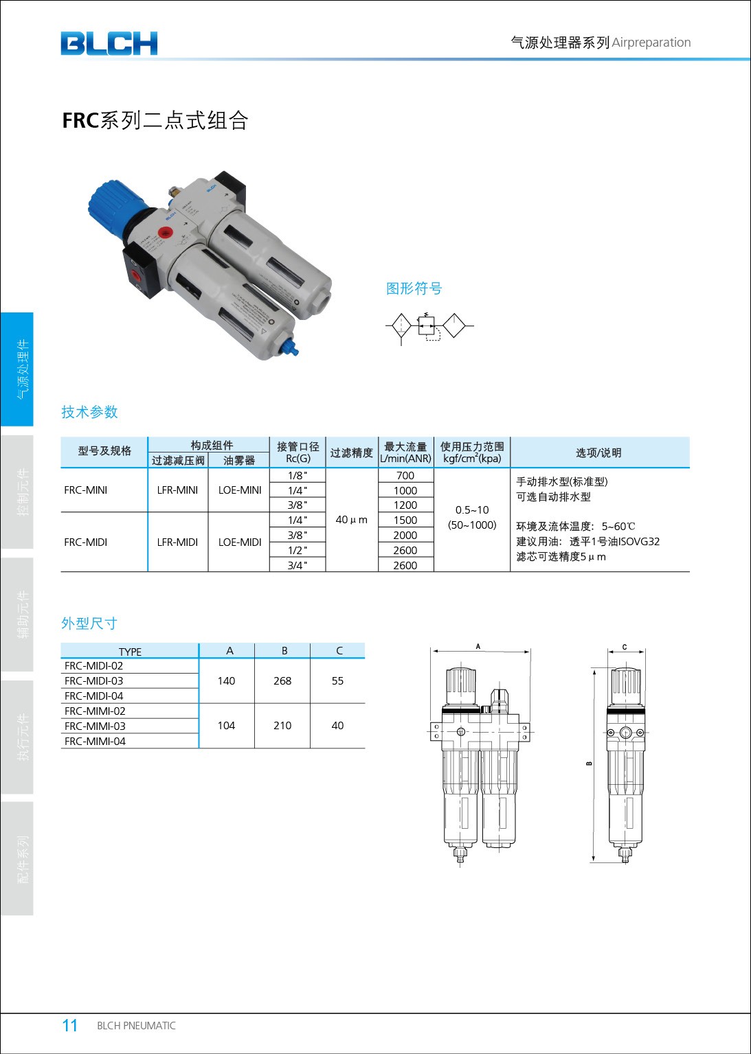 費(fèi)斯托型FRC系列二點式組合